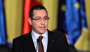 Designated Romanian Prime Minister Victor Ponta during validation vote in parliament